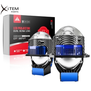 Xitem เครื่องฉายแสงเลเซอร์แบบ Bi <span class=keywords><strong>LED</strong></span> 160W 6000K 20000LM 3นิ้วไฟหน้ารถยนต์พร้อมไฟแอลอีดีแสงสูงต่ำเลนส์โปรเจคเตอร์ - Product Image 3