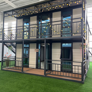 Casa Prefabbricata in Container Pieghevole da 20/40 Piedi Pronta per Vivere, con Bagno, Toilette e Cucina, Installazione Rapida - Product Image 2