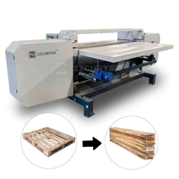 Démonte-palette en bois, machine de démontage de palettes en bois