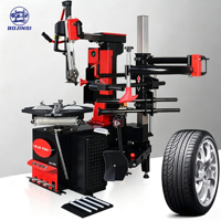 Équipement d'atelier BJS-790 Changeur de pneus 26 pouces pour automobile avec colonne pneumatique inclinable, bras d'assistance et tête de montage