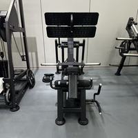 Presse à jambes commerciale à 45 degrés avec extension de jambes intégrée, équipement de musculation pour les jambes à charge libre