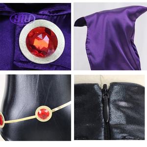 Il Costume da mantello viola corvo <span class=keywords><strong>DC</strong></span> <span class=keywords><strong>Comics</strong></span> presenta la Performance di Cosplay caricaturale - Product Image 4