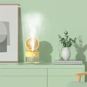 2024 nuevo Personal refrigeración por agua Usb recargable acondicionador portátil Mini aire acondicionado Mesa enfriador <span class=keywords><strong>Coller</strong></span> ventilador con batería - Product Image 6