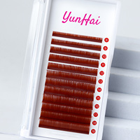 Extensions de cils scintillantes colorées : rose, vert, bleu, blanc, jaune, noir – Effet Bling Bling