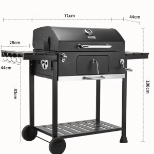 <span class=keywords><strong>Griglia</strong></span> Barbecue Portatile Pieghevole in Ferro per Feste, Campeggio e Giardino Esterno di Grande Successo - Product Image 6
