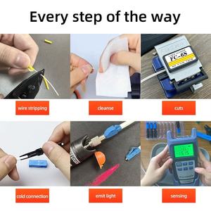 电信用FTTH光纤拼接工具包套装袋基本端接光纤设备电缆拼接工具箱 - Product Image 4