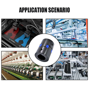 Mô-men xoắn cao l075 D45 L51 lỗ bên trong 10/12/14/15/16/17/18/19/20/22/24/25 3jaw khớp nối plun-coulper cho kết nối động cơ servo - Product Image 6