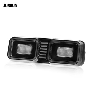 ไฟท้าย LED สำหรับรถแลนด์โรเวอร์ ดีเฟนเดอร์ ยี่ห้อ Jushun สีแดงรมดำ 12V แบบติดตั้งเพิ่มเติม พร้อมไฟถอยหลัง - Product Image 5