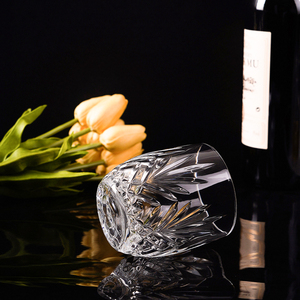 Verres <span class=keywords><strong>à</strong></span> whisky lourds en cristal sans plomb gravé au laser, avec <span class=keywords><strong>bec</strong></span> en diamant, pour spiritueux, vodka et gin, 300 ml - Product Image 2