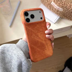Funda Magnética sin Bordes de Cuero PU Original para iPhone 17 Pro Max 16 15 14 13 12 Plus, Diseño Vaquero - Product Image 1