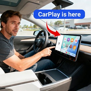 ชุดติดตั้ง Rhythm CarPlay Android Auto สำหรับ Tesla Model 3 Y ปี 2019-2024 เชื่อมต่อแบบไร้สายและแบบใช้สายกับระบบรถยนต์เดิม - Product Image 4