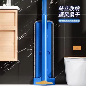 No-Wash Flat <b>Mop</b> Microfiber Rectangular Hook And Loop Fastener Lazy Floor <b>Cleaning</b> Tool 950g JS-6826-1 - Product Image 5