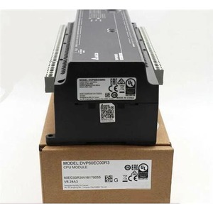 ใหม่ DVP60EC00R3 ซีรีส์ DVP-EC3 ชุดควบคุมลอจิกแบบตั้งโปรแกรมได้สำหรับการควบคุมอัตโนมัติ - Product Image 1