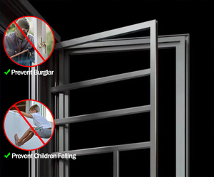Fenêtres à battants ZEKIN en aluminium et verre, économie d'énergie, insonorisées, double vitrage isolant, rupture de pont thermique, faciles à nettoyer - Product Image 3