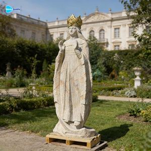 Estatua de Nuestra Señora de Knock, Hecha a Mano, de Tamaño Real, Tradicional, Religiosa, de Mármol, para Jardín y <span class=keywords><strong>Templo</strong></span> - Product Image 5