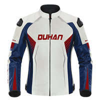 Veste de moto en cuir respirante pour homme Duhan Repsol, coupe-vent, pour la course moto, le motocross et la course automobile F1