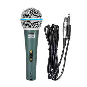 Precio barato al por mayor Beta58 <span class=keywords><strong>Beta</strong></span> 58A Micrófono de mano dinámico con cable de 3 o 5 metros - Product Image 3