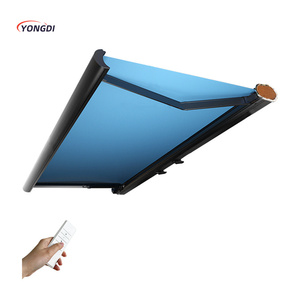 Auvent de balcon <span class=keywords><strong>électrique</strong></span> extérieur rétractable motorisé Extensible Patio Jardin Auvent Bras en aluminium Cadre <span class=keywords><strong>3x3</strong></span> Pliant Acrylique - Product Image 5