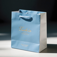 Emballage au détail en carton biodégradable personnalisé imprimé design artisanal sac en papier d'art cadeau sac à provisions personnalisé avec logo