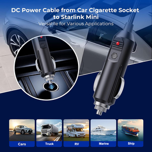 Cavo di Alimentazione Mini Starlink 12V Caricatore per <span class=keywords><strong>Auto</strong></span> Starlink da Presa <span class=keywords><strong>Accendisigari</strong></span> a Cavo DC 5521 per StarlinkMini - Product Image 3