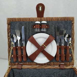 Picnic Basket Picnic Basket For 4 OEM/ODM Wholesale Picnic Hamper Wicker Basket Cheap Picnic Basket For 4 Persons