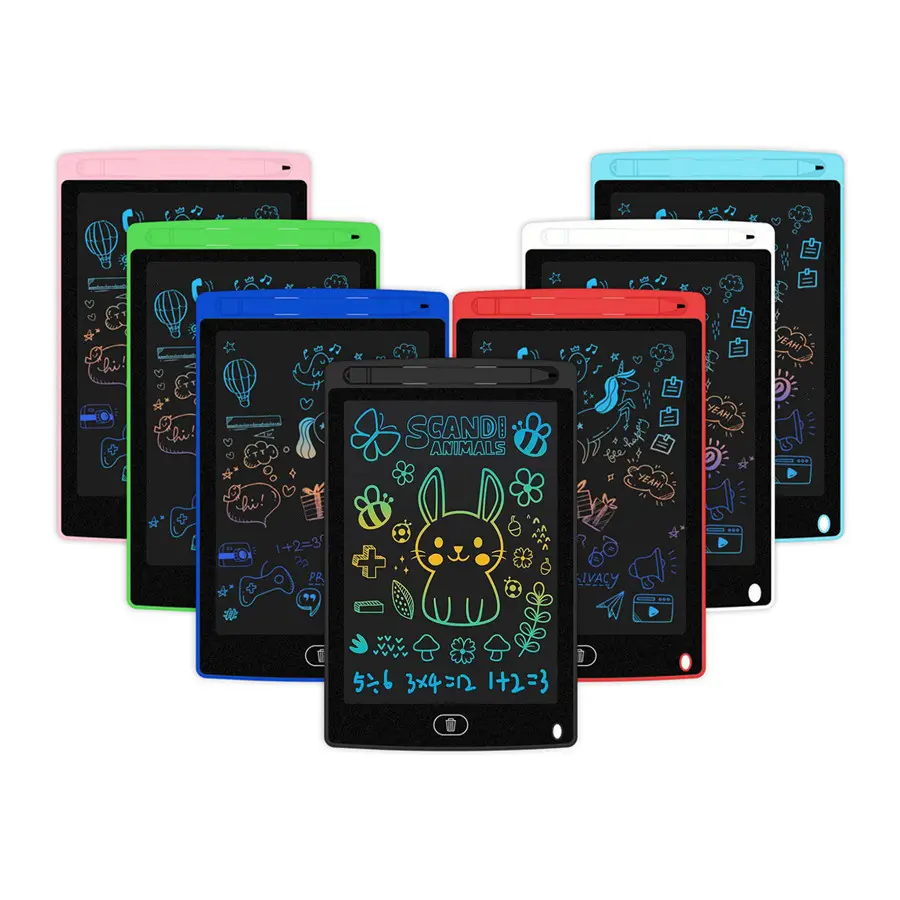 Tablet gráfico digital para crianças, tablet mágico de caligrafia eletrônica de 8.5 polegadas, quadro de desenho LCD de 8.5 polegadas