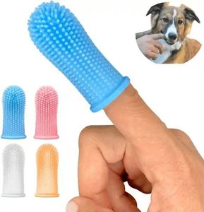 Soft Durable BPA Free Transparent Baby Silicone Finger Toothbrush Infant Oral <b>Cleaner</b> Brush - Product Image 1