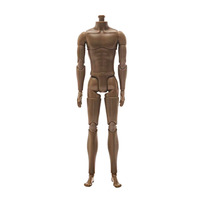 Figura de acción masculina articulada de 27 cm, cuerpo en blanco, modelo de maniquí desnudo para pintar, hacer ropa y personalizar.