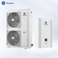 Pompe à chaleur monobloc Puremind R32 A++ 8KW 220-240V 50Hz avec radiateur FCU, compatible panneau solaire, pour la vente en gros aux revendeurs européens