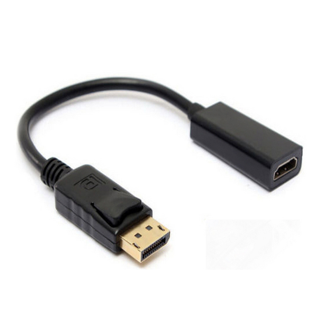High Quality Display Port Male to Female Adapter DP to DVI Displayport Monitor 4k