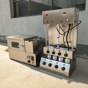 Nueva Máquina Eléctrica Portátil de Acero Inoxidable 304 para Hacer Conos de Pizza y Queso con Diseño de Rayas Espirales en Forma de Paraguas, de Gran Venta - Product Image 6