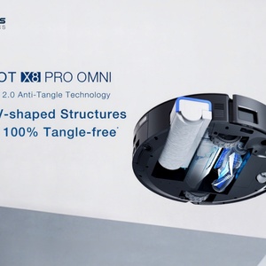 AIVI 3D <b>Mop</b> Suction Robot Vacuum Cleaner 20000Pa Ultra-Slim 3.19 Obstacle Avoidance ZeroTangle TruEdge LDS Slam Navigation - Product Image 4