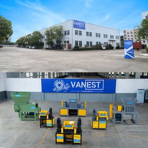Déchiqueteur industriel VANEST pour <span class=keywords><strong>recyclage</strong></span> de disques durs d'ordinateur, <span class=keywords><strong>matériel</strong></span> <span class=keywords><strong>informatique</strong></span>, câbles en cuivre, pneus, mousse et palettes - Product Image 4