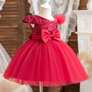 Estate bambine bambine <span class=keywords><strong>lilla</strong></span> wer Girl matrimonio salvia festa di compleanno <span class=keywords><strong>vestito</strong></span> con fiocco per bambini 1-2-3-4-5 anni rosa - Product Image 2