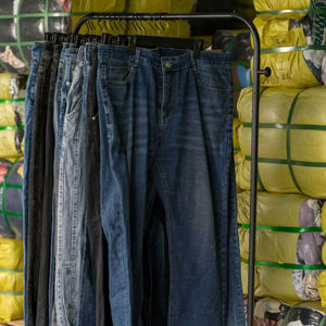 MS002 Pantalones Vaqueros Holgados de Verano para Hombre, Estilo <span class=keywords><strong>Retro</strong></span>, Buena Calidad, Informales - Product Image 1