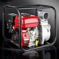 Pompes à eau haute pression diesel et essence 2/3/4/6, adaptées aux piscines, étangs, eaux usées, irrigation agricole, nettoyage