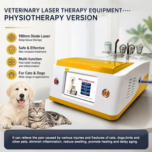 Láser de Diodo de Alta Intensidad de 980nm con Certificación CE para Rehabilitación de Mascotas Caninas y Felinas, Manejo del Dolor, Láser Veterinario Profesional - Product Image 2