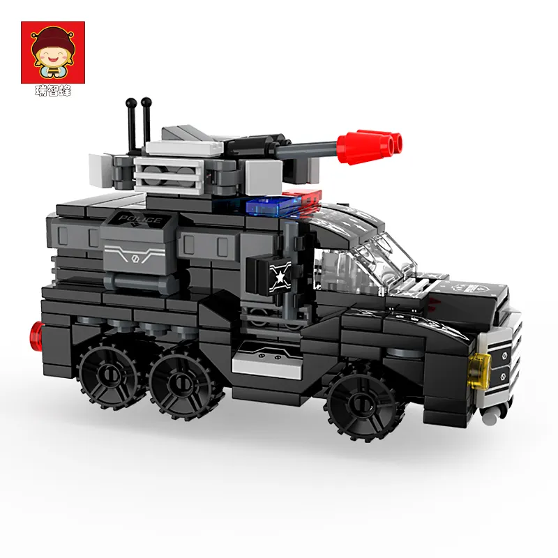 Mini City Police Sets Educational Toys Figures Police Brick Fireman Model Building Block Legos Building Blocks Swat Police Cars