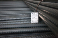 Barre d'armature en fer / Barre d'acier déformée ASTM 12 mm, tige ondulée longue de 3 ou 6 mètres