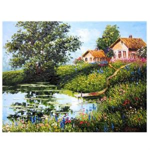 Peintures murales avec fleurs, numérotés, art canvas, toile, vente en gros, art - Product Image 6