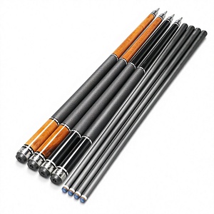 Taco <span class=keywords><strong>de</strong></span> <span class=keywords><strong>billar</strong></span> <span class=keywords><strong>de</strong></span> fibra <span class=keywords><strong>de</strong></span> carbono <span class=keywords><strong>de</strong></span> alta calidad al por mayor, 58 pulgadas, punta <span class=keywords><strong>de</strong></span> 12.5mm, unión 1/2, 3*8/8, resistente al desgaste - Product Image 1