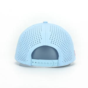 Gorra de Béisbol Personalizada de 5 Paneles con Corte Láser, 100% Poliéster, Terciopelo, Impermeable, Estilo Deportivo Urbano, Logotipo Bordado, Visera Curva Alta - Product Image 5
