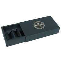 Caja de vino de cartón de papel personalizada para 5 Mini Wine Spirits Gin Whisky Lata Botella Caja de embalaje