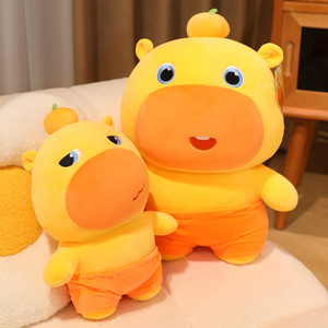 Peluche Capybara Lulu authentique en coton PP super doux, poupée, célébrité d'Internet TikTok, cadeau de Noël le plus vendu - Product Image 2