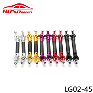 Car Tie Rod Carbon Fiber Aluminum Extendable Telescopic Front Lip Mounting <b>Bracket</b> For Honda Bmw Toyota Mitsubishi - Product Image 4