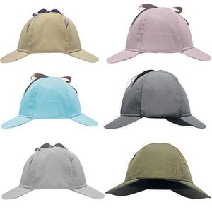 Sombrero de portador de doble ala Dairui para adultos y niños minimalista Color sólido básico ligero ciervo caza Detective sombrero - Product Image 1