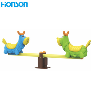 Balançoire en plastique animal pour enfants aire de <span class=keywords><strong>jeux</strong></span> extérieure double siège <span class=keywords><strong>à</strong></span> ressort balançoire <span class=keywords><strong>jeux</strong></span> pour enfants - Product Image 6