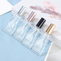 Botol Semprot Parfum Bentuk Pasta Gigi Mini 10ml Transparan Emas Perak Hitam untuk Kosmetik Wewangian Perjalanan Isi Ulang