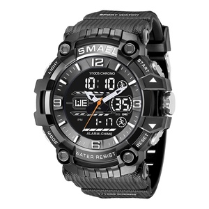 Relojes Deportivos SMAEL para Hombre, Reloj de Pulsera Digital y Analógico a Prueba de Agua para Exteriores, con Alarma, Fecha, Pantalla LED Doble Grande y Cronómetro - Product Image 3