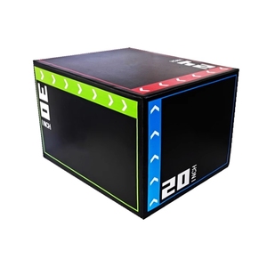 Juego de Cajas Pliométricas Suaves de Alta Densidad, Equipo de Gimnasio, Caja de Salto Polimétrica de Espuma, Caja Pliométrica Suave 3 en 1 para el Hogar - Product Image 3